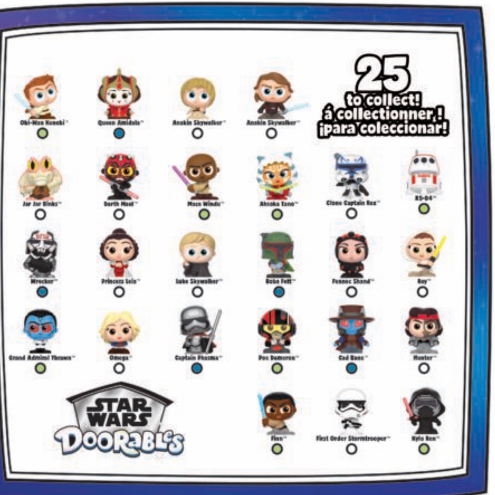 Star Wars Doorables Galaxy Peek Series 2 Set of 5 - Picture 8 of 8